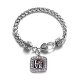 Silver Love Autism Classic Woven Bracelet