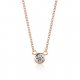 Women long pendant necklace, diamond, retro, fashion silver, rose alloy necklace jewelry daily