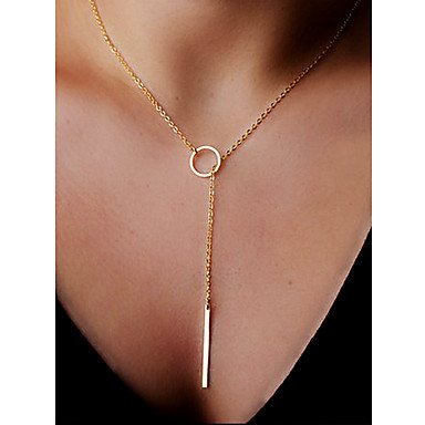 Women lasso necklace, alloy plating, fashion, jewelry alloy necklace, leisure, beach