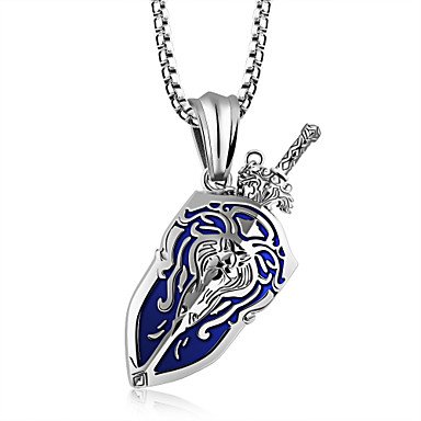 Men pendant necklace, fashion alloy necklace jewelry