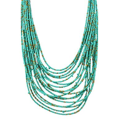 Female fashion beaded necklace, necklace jewelry leisure