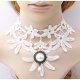 Female sectors necklace, lace flowers, fashion jewelry necklace daily