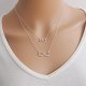 Female pendant necklace double layered necklace women necklace fashion jewelry