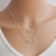 Double-layered necklace women necklace fashion jewelry necklace