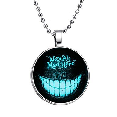 Men Luminous Dragon Pendant, creative fashion jewelry necklace