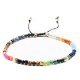 The latest 12 constellations lucky stone bracelet 7 chakras yoga beaded bracelet Bohemian Bracelet