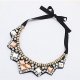 Women lasso collar necklace, diamond, fashion alloy necklace jewelry daily