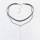 Women wrapped collar necklace collar necklace fashion silver necklace