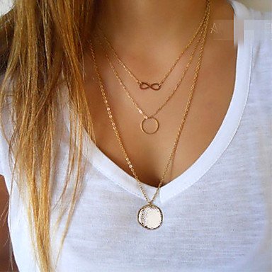 Women wrapped necklace necklace simple style fashion jewelry necklace