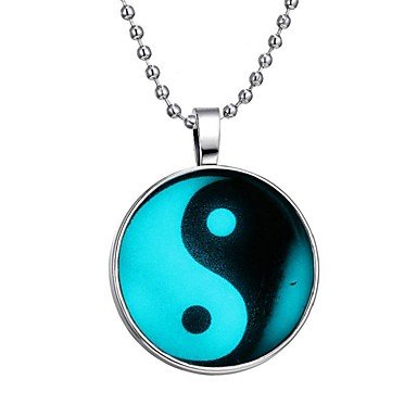 Men Luminous Dragon Pendant, creative fashion jewelry necklace