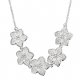 Sterling silver necklace female flowers romantic classic fashion jewelry necklace