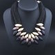 Women hierarchical multi-layer fashion jewelry necklace, necklace jewelry