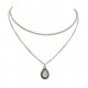 Women layered necklace jewelry