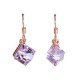 Crystal earrings Crystal earrings color magic cube crystal earrings fashion girl