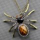 Female animal spider necklace retro fashion jewelry necklace