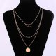 Layered necklace long necklace female fashion jewelry necklace