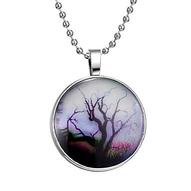 Women Luminous Dragon Pendant, creative, tree of life, fashion jewelry necklace