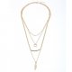 Women layered long necklaces fashion jewelry necklace Ye Jingdian