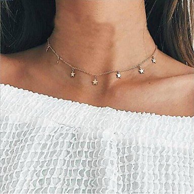 Women necklace necklace, simple, stylish alloy, silver necklace jewelry