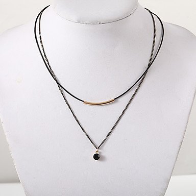 Women wrapped layered necklace necklace women fashion jewelry necklace