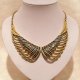 Female chain collar necklace, fashion alloy necklace jewelry daily