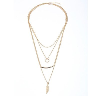 Women layered long necklaces fashion jewelry necklace Ye Jingdian