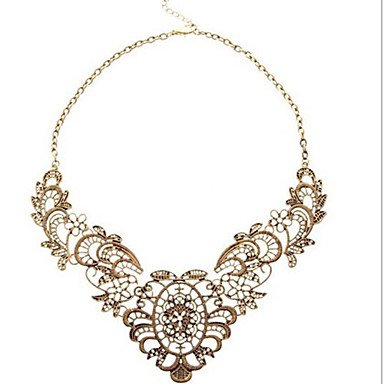 Women collar necklace, necklace, lace, classic screen color necklace jewelry