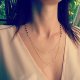 Casual female pendant necklace, fashion jewelry necklace