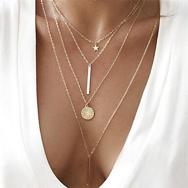 Layered necklace women necklace jewelry necklace, long necklace